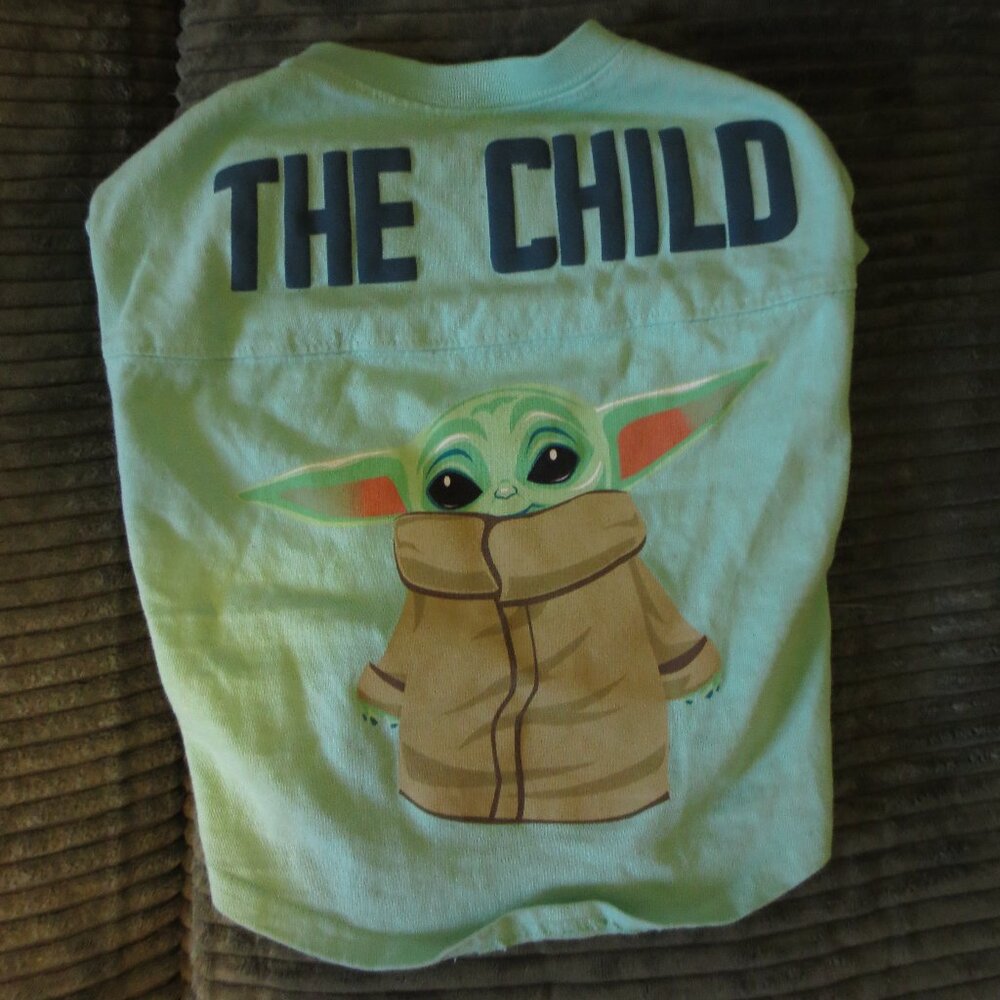 Disney Tails Baby Yoda Madalorian The Child Spirit Jersey
